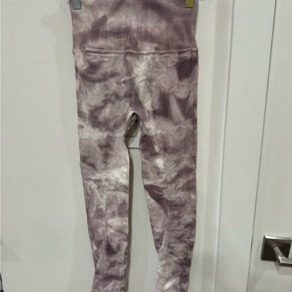 FP Movement by Free People Tie-Dye Purple and White Leggings - Picture 4 of 5